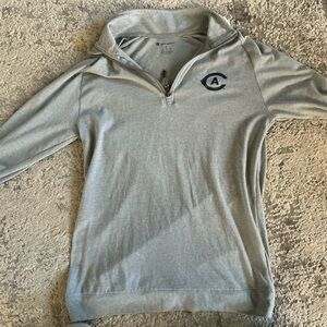Champion Gray Textured Pullover